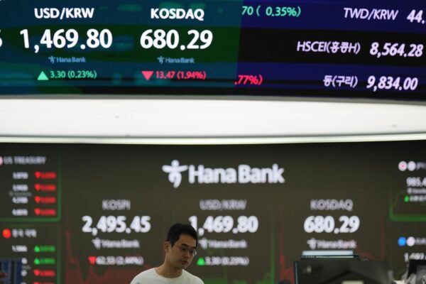 ट्रम्प के 'लिबरेशन डे' टैरिफ्स लूम के रूप में स्टॉक मार्केट्स चिड़चिड़ा